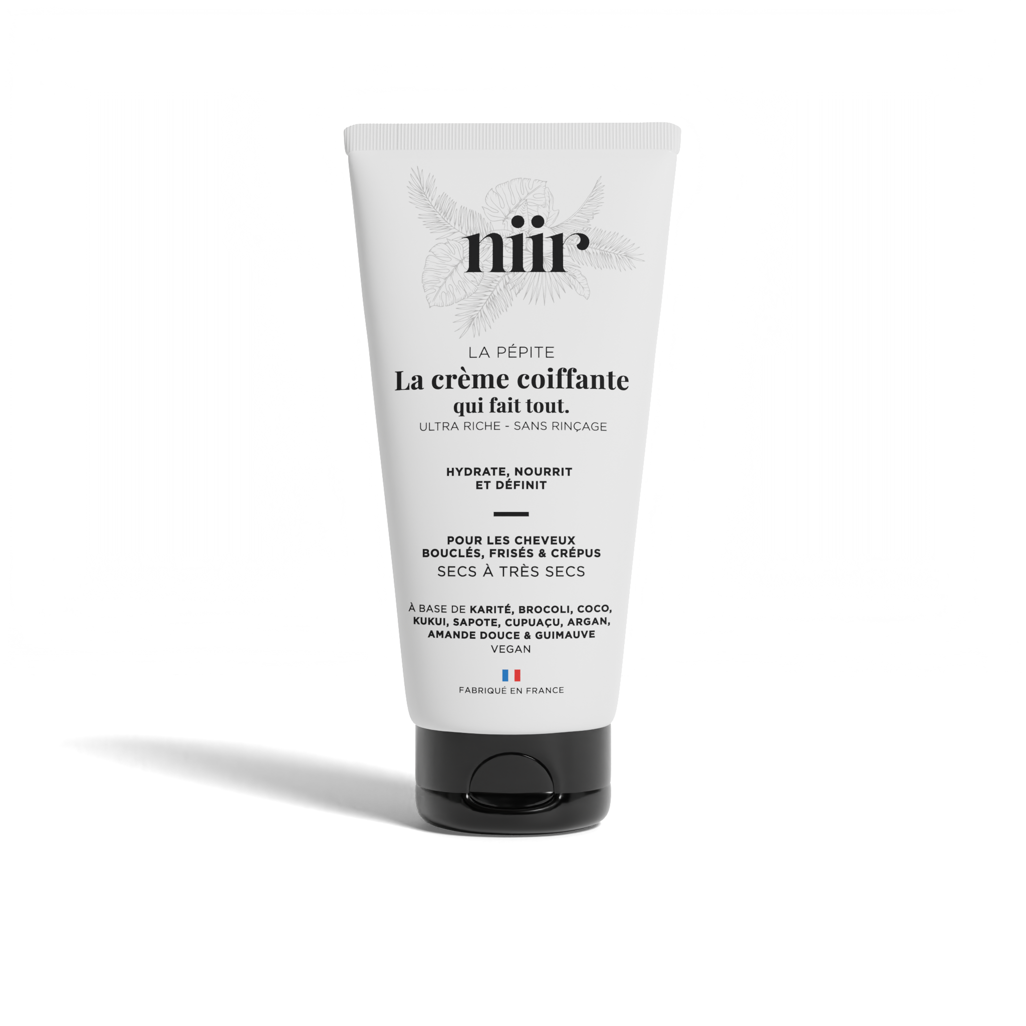 Crème capillaire hydratante naturelle pour cheveux crépus et frisés – La Pépite de NIIR