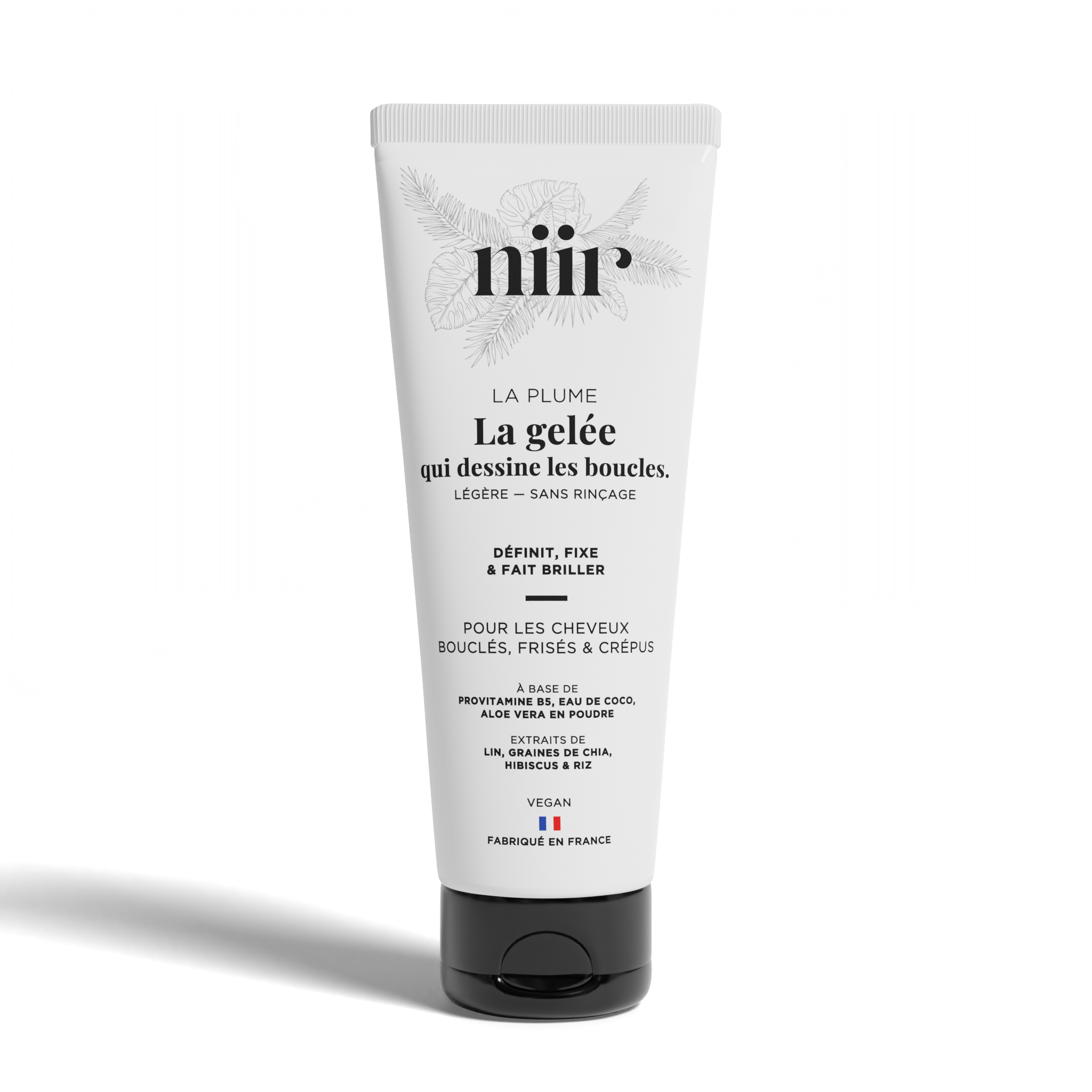Gelée capillaire naturelle sans résidu pour cheveux bouclés – La Plume NIIR