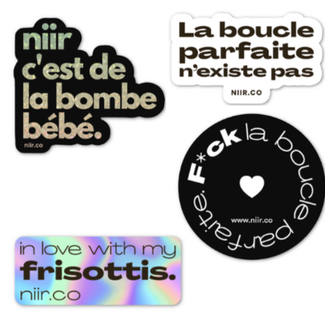 Les stickers de niir