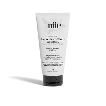 Crème capillaire hydratante naturelle pour cheveux crépus et frisés – La Pépite de NIIR
